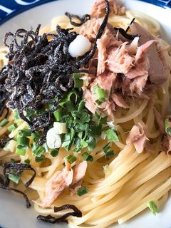 ニンニクが隠し味!超カンタン和風パスタ♡-レシピのメイン写真