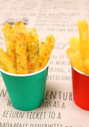 簡単】手作りポテりこサラダ味とチーズ味-レシピのメイン写真