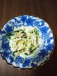 大根と水菜のサラダ-レシピのメイン写真