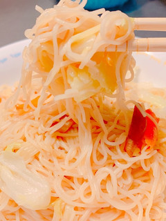 そうめんdeやみつき焼きビーフン-レシピのメイン写真