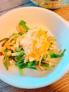 シャキシャキやみつきチー玉乗せネギ焼き-レシピのメイン写真