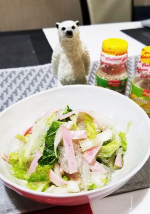 白菜とハムの春雨サラダ-レシピのメイン写真