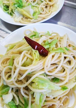 ✨キャベツとアンチョビとチーズのパスタ✨-レシピのメイン写真