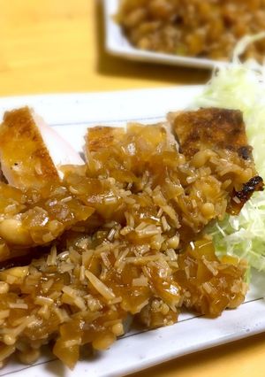 食べるキノコソースでチキンソテー♡-レシピのメイン写真