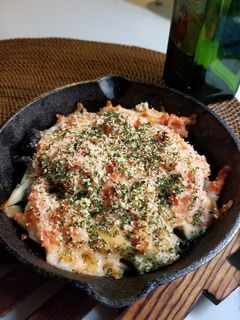 キノコのめんたいチーズ焼き~*-レシピのメイン写真