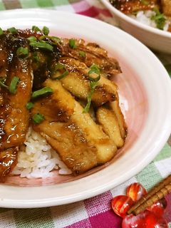 ご飯がススム~!【イワシのかば焼き丼】-レシピのメイン写真