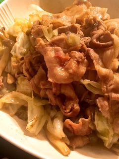 豚とキャベツのオイスターソース炒め-レシピのメイン写真