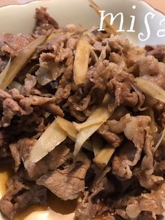 常備菜☆牛肉とごぼうのしぐれ煮☆-レシピのメイン写真