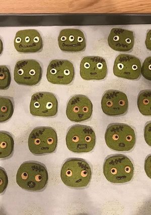 アメリカでサクサク抹茶クッキー-レシピのメイン写真