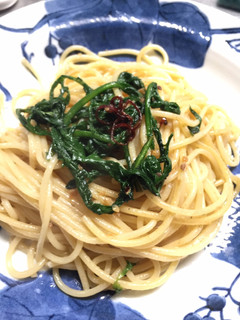 春菊のペペロンチーノ-レシピのメイン写真
