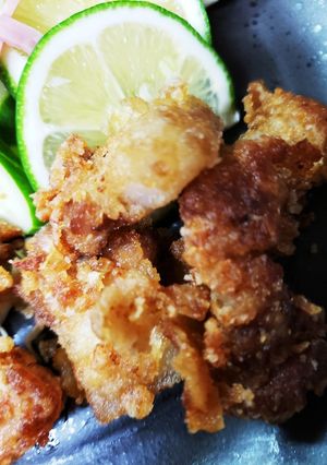 豚バラかたまりで☀️ひとくち竜田揚げ-レシピのメイン写真