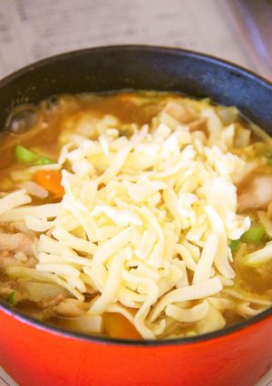 ✿悪魔のチーズ鍋　和風カレー味✿-レシピのメイン写真