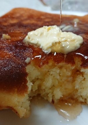 卵焼き器で簡単厚焼きホットケーキ-レシピのメイン写真