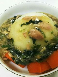 まるごと蕪のあんかけ-レシピのメイン写真