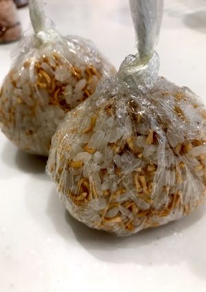 簡単！ らーめんおにぎりチキン味！-レシピのメイン写真