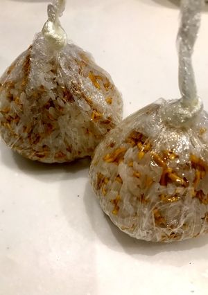 簡単! らーめんおにぎりカレー味!-レシピのメイン写真