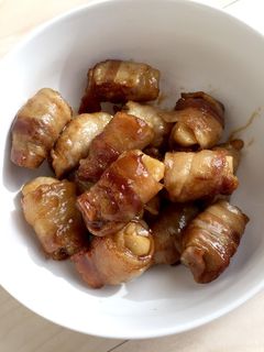 肉巻き里芋の照り焼き-レシピのメイン写真