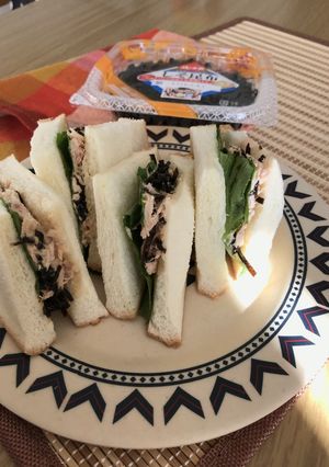 昆布でコクうま！ツナこんサンド-レシピのメイン写真