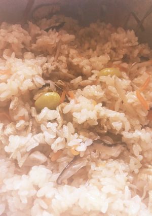 鳥ごぼうご飯-レシピのメイン写真