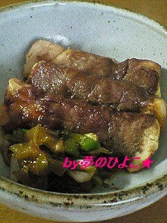 牛肉巻き巻き簡単!肉豆腐-レシピのメイン写真