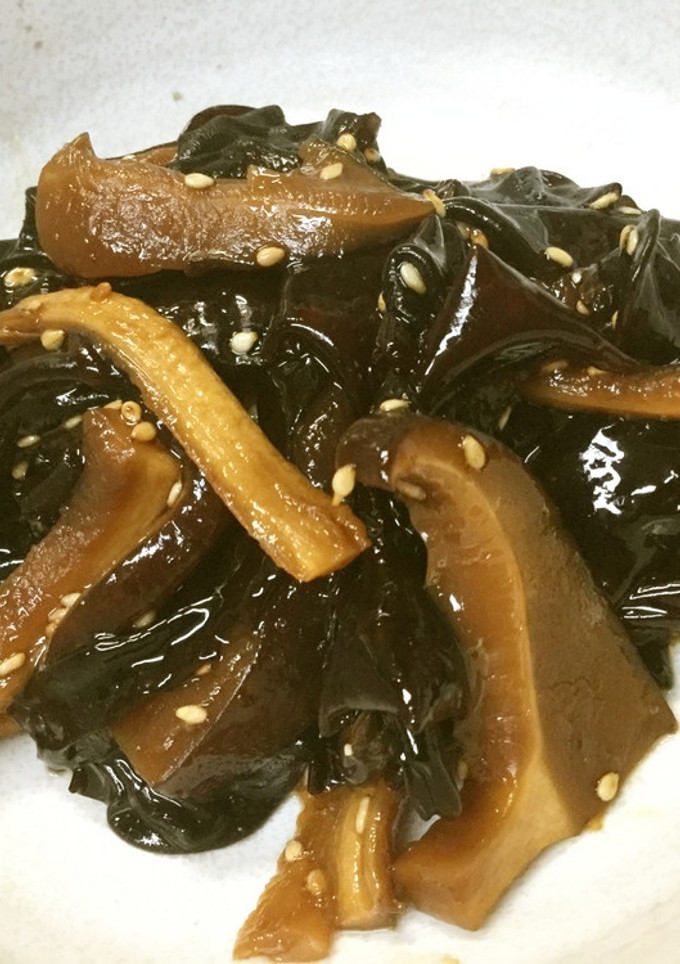 キクラゲと椎茸の佃煮-レシピのメイン写真