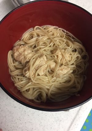ささみ入りにゅうめん-レシピのメイン写真