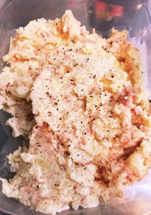 シーチキンコンビーフ(困惑)でポテサラ-レシピのメイン写真