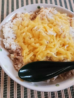 ツナマヨご飯のチーズ焼き-レシピのメイン写真