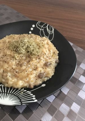 簡単！とろとろ和風チーズリゾット-レシピのメイン写真