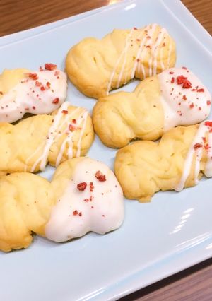 サクサク☆インスタ映え絞り出しクッキー-レシピのメイン写真