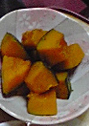 ヘルシーかぼちゃの煮付-レシピのメイン写真