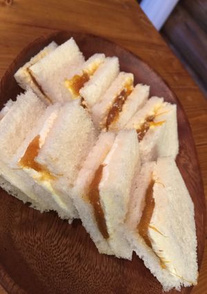 干し柿サンドイッチ-レシピのメイン写真