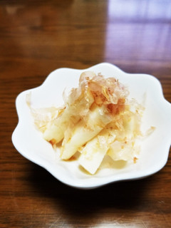 ☆簡単おつまみ♪長芋ポン酢おかかのせ☆-レシピのメイン写真