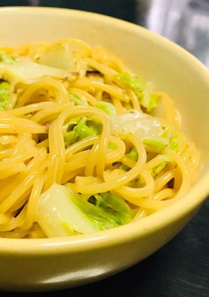 塩辛クリームパスタ-レシピのメイン写真