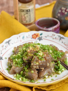 こんにゃくのネギ塩炒め-レシピのメイン写真