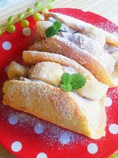 簡単❤美味しい♪♪バナナオムレット-レシピのメイン写真