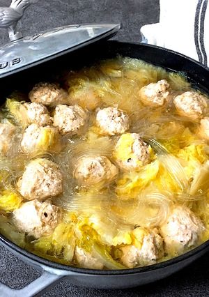 肉団子とトロトロ白菜のスープ煮STAUB-レシピのメイン写真