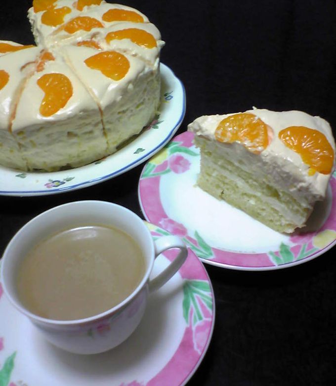♡みかんのレアチーズムースケーキ♡-レシピのメイン写真