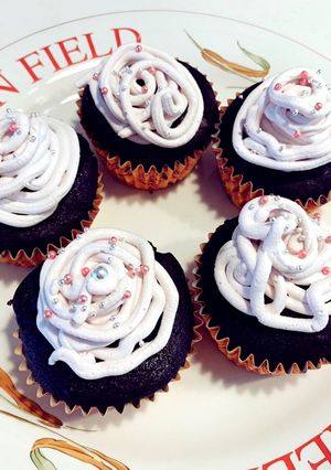 ハロウィン★魔女のカップケーキ-レシピのメイン写真