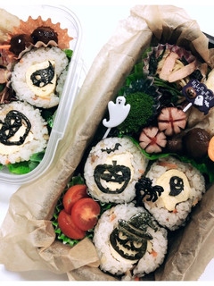 ハロウィンお弁当-レシピのメイン写真