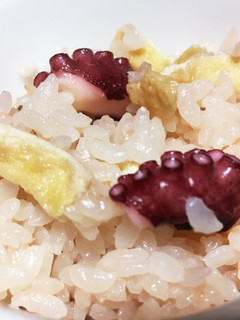 うどんスープで作る簡単たこ飯 ♪-レシピのメイン写真
