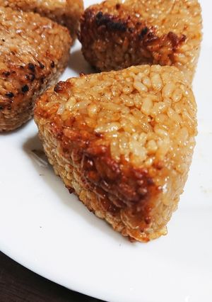 バーベキューの焼おにぎり★覚書-レシピのメイン写真