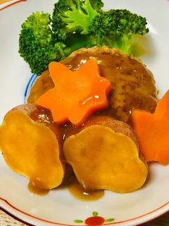 黒酢たっぷり 和風ハンバーグ-レシピのメイン写真