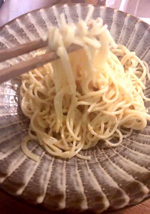 簡単ペペタマ風？パスタ-レシピのメイン写真