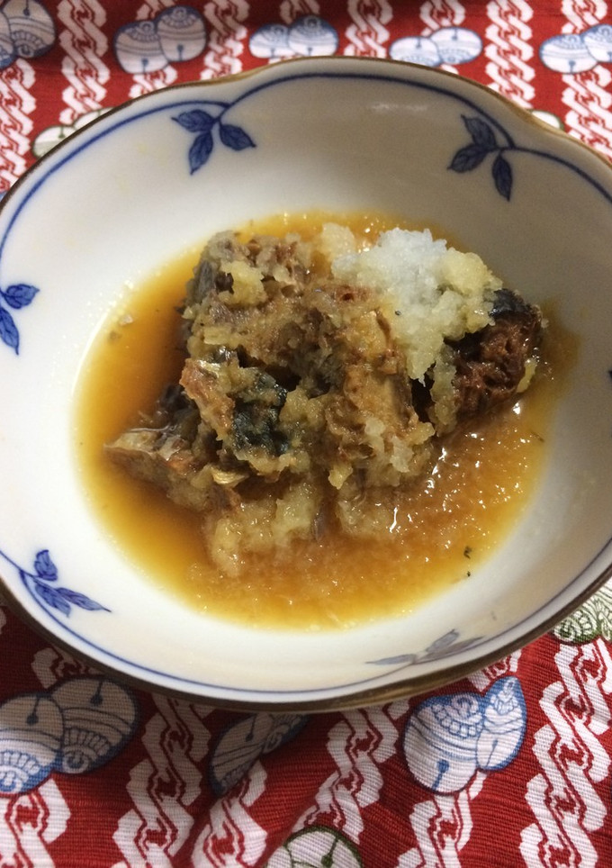 簡単過ぎる鯖缶のおろし和え☆-レシピのメイン写真