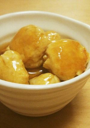 豆腐入り鶏団子の甘酢あん-レシピのメイン写真