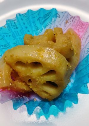 簡単お弁当おかず☆レンコンの炒めもの-レシピのメイン写真