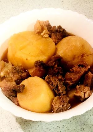 すじ大根（牛筋肉のおでん）-レシピのメイン写真