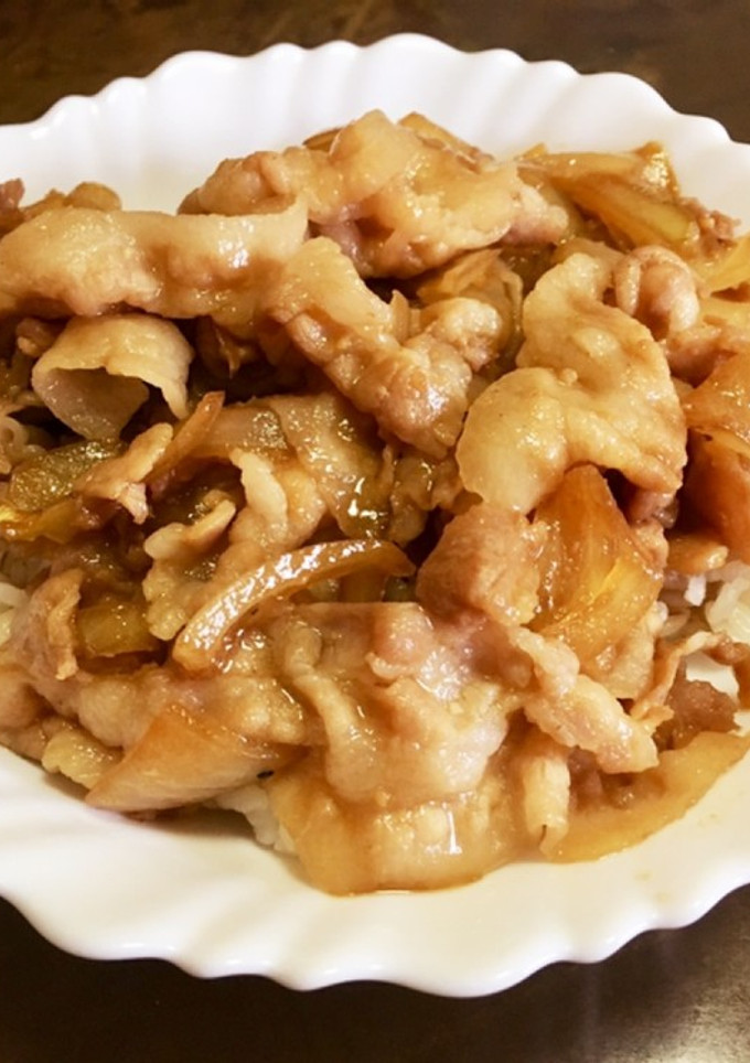 生姜焼き風豚丼 ☆簡単☆-レシピのメイン写真