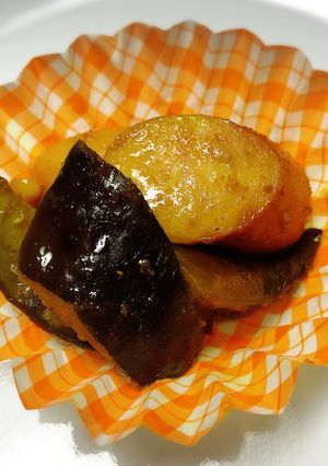 簡単お弁当おかず☆なすのカレー粉炒め-レシピのメイン写真